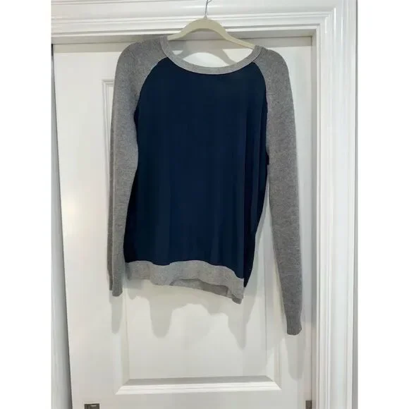 Vince Women's Color Block Pullover Sweater Multicolor Size M Casual - Picture 1 of 3